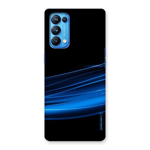 Blue Flow Back Case for Oppo Reno5 Pro 5G