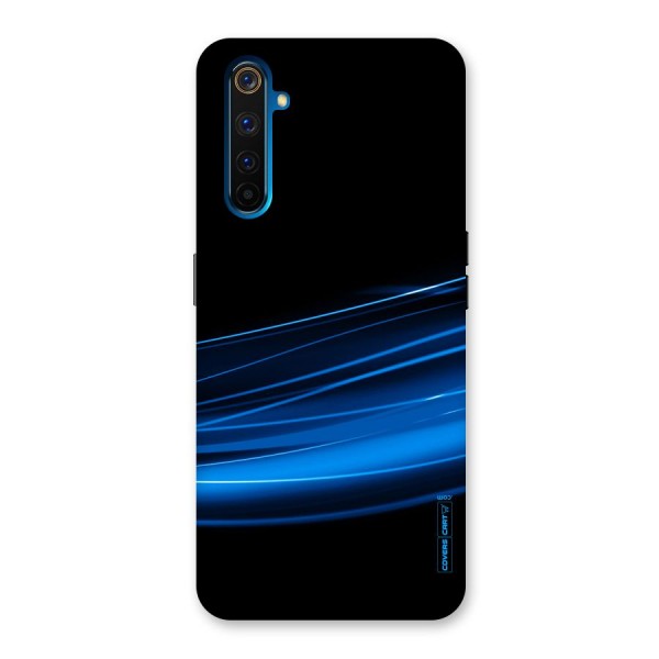 Blue Flow Back Case for Realme 6 Pro