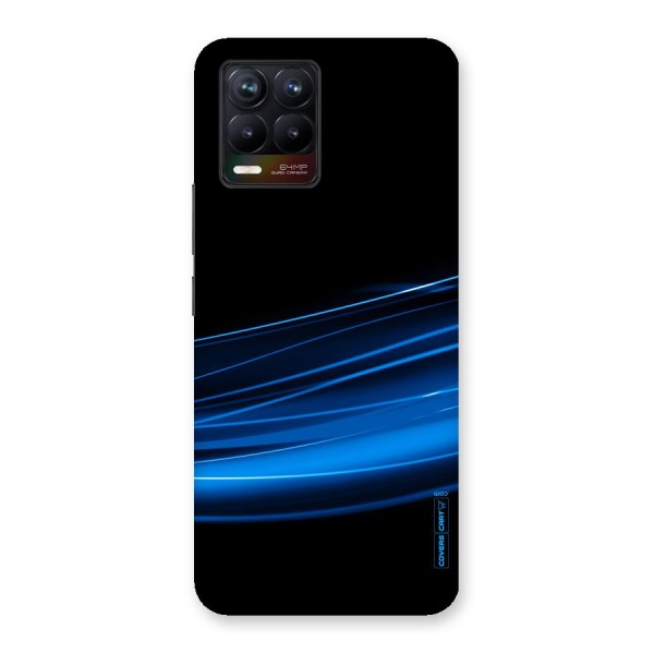 Blue Flow Back Case for Realme 8