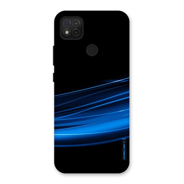 Blue Flow Back Case for Redmi 9C