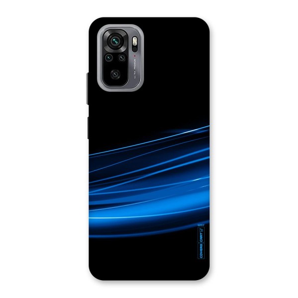 Blue Flow Back Case for Redmi Note 10