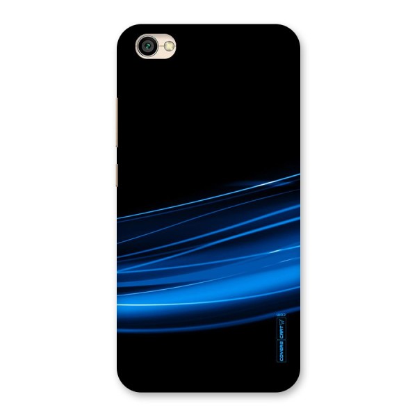 Blue Flow Back Case for Redmi Y1 Lite