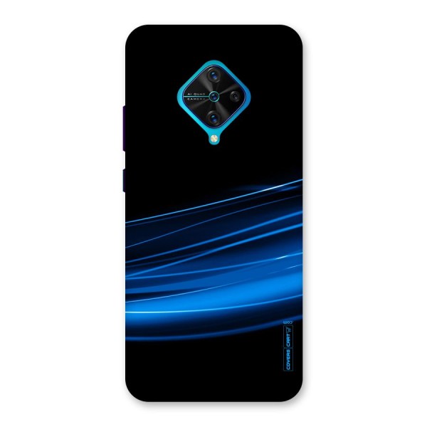 Blue Flow Back Case for Vivo S1 Pro