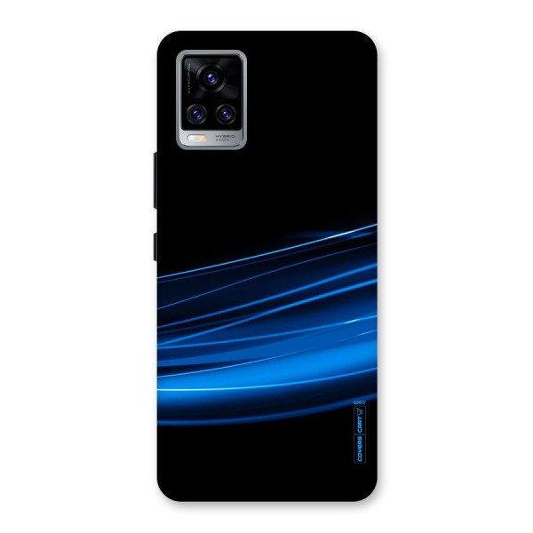 Blue Flow Back Case for Vivo V20 Pro