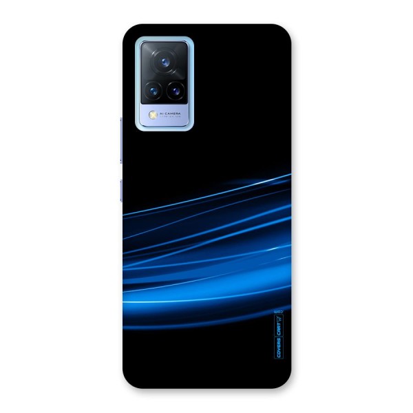 Blue Flow Back Case for Vivo V21 5G