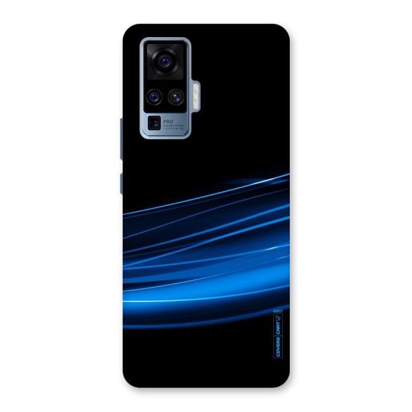 Blue Flow Back Case for Vivo X50 Pro