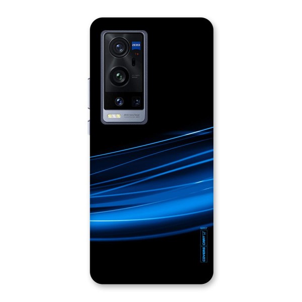 Blue Flow Back Case for Vivo X60 Pro Plus