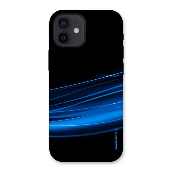 Blue Flow Back Case for iPhone 12