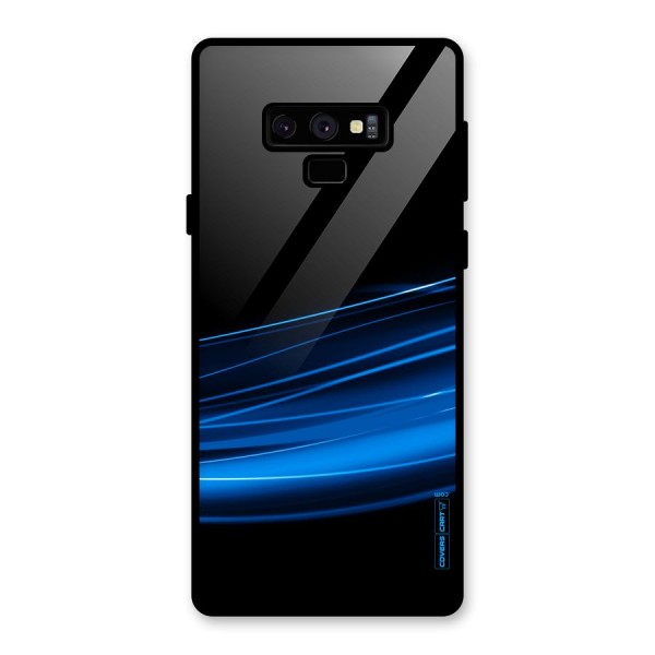 Blue Flow Glass Back Case for Galaxy Note 9