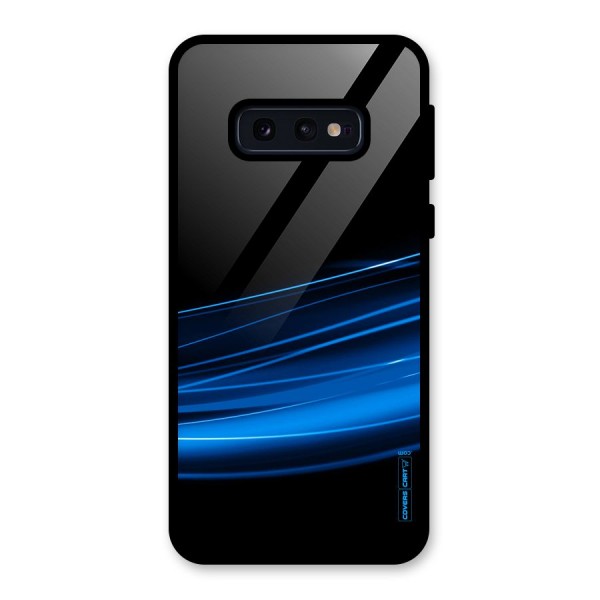 Blue Flow Glass Back Case for Galaxy S10e