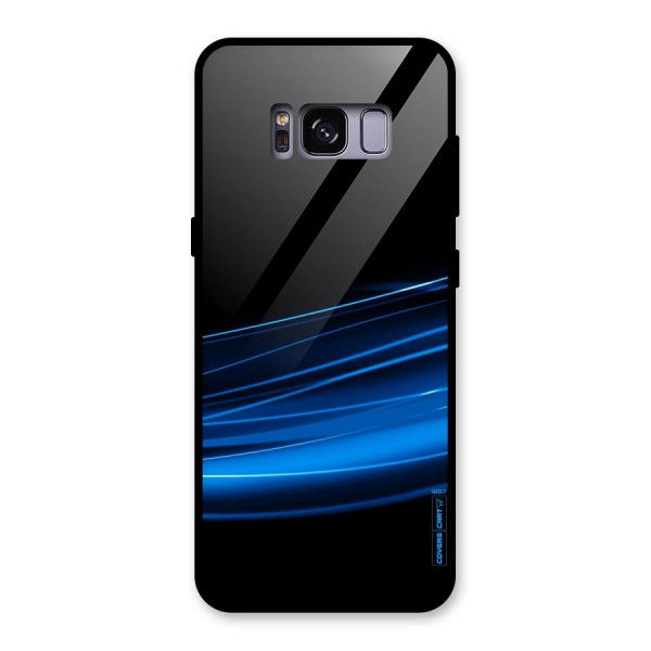 Blue Flow Glass Back Case for Galaxy S8