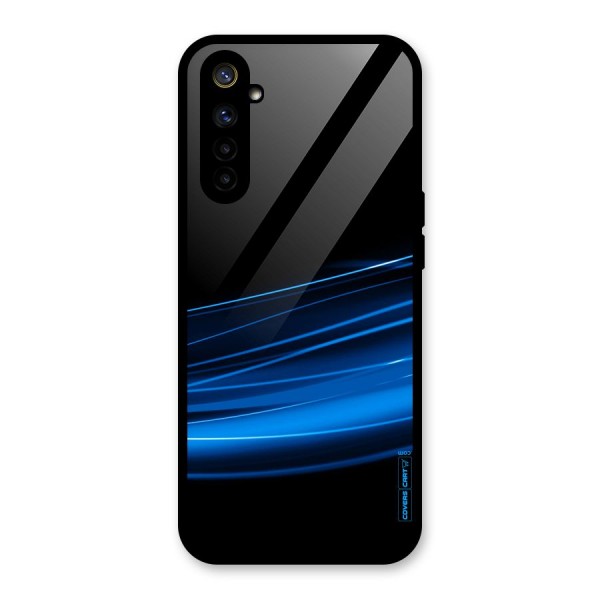 Blue Flow Glass Back Case for Realme 6