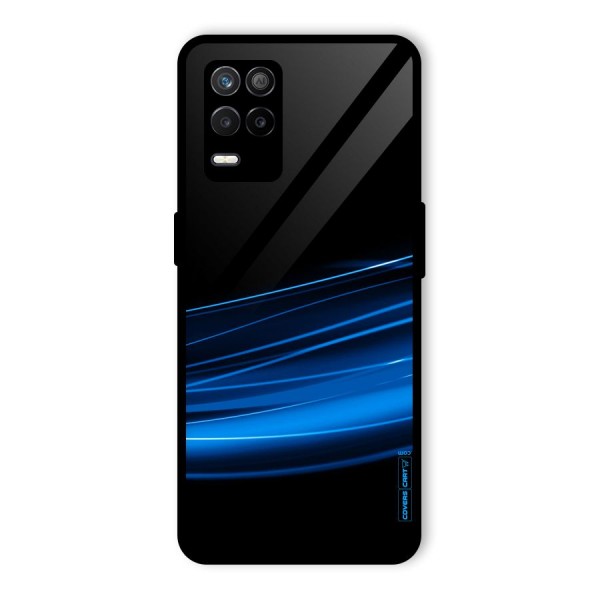 Blue Flow Glass Back Case for Realme 9 5G