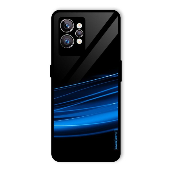 Blue Flow Glass Back Case for Realme GT2 Pro