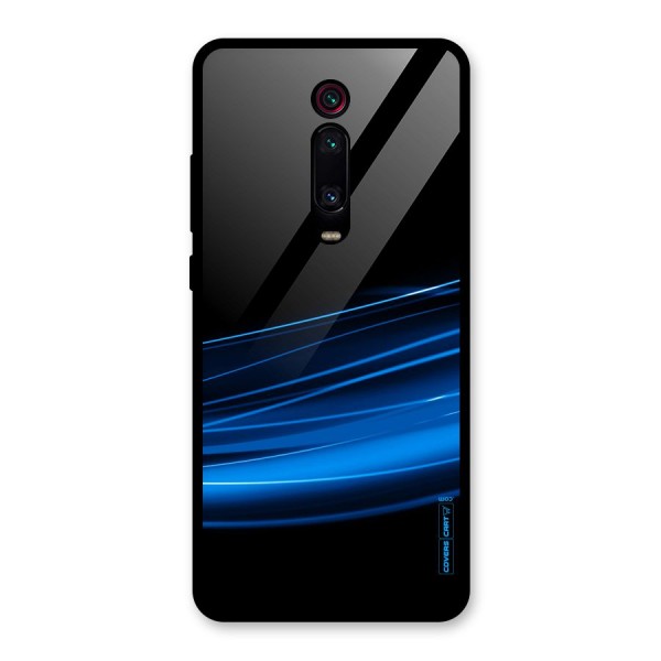 Blue Flow Glass Back Case for Redmi K20 Pro