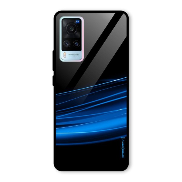 Blue Flow Glass Back Case for Vivo X60