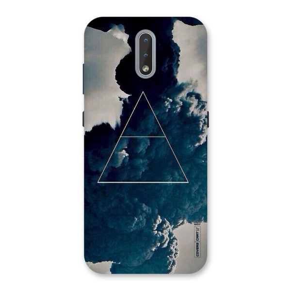 Blue Hue Smoke Back Case for Nokia 2.3