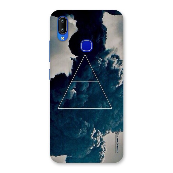 Blue Hue Smoke Back Case for Vivo Y91