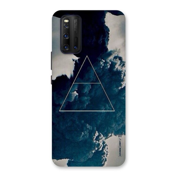 Blue Hue Smoke Back Case for Vivo iQOO 3