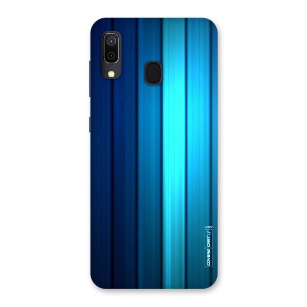 Blue Hues Back Case for Galaxy A20