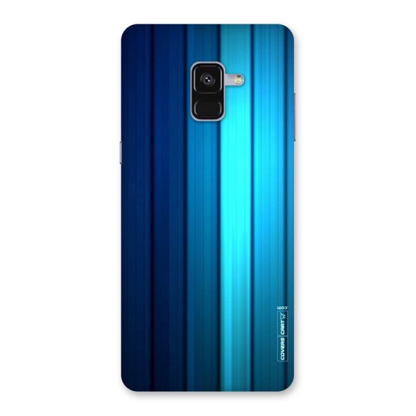 Blue Hues Back Case for Galaxy A8 Plus