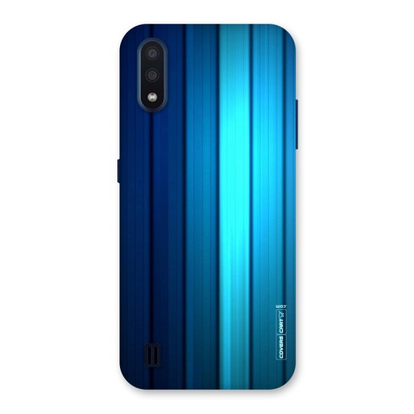 Blue Hues Back Case for Galaxy M01