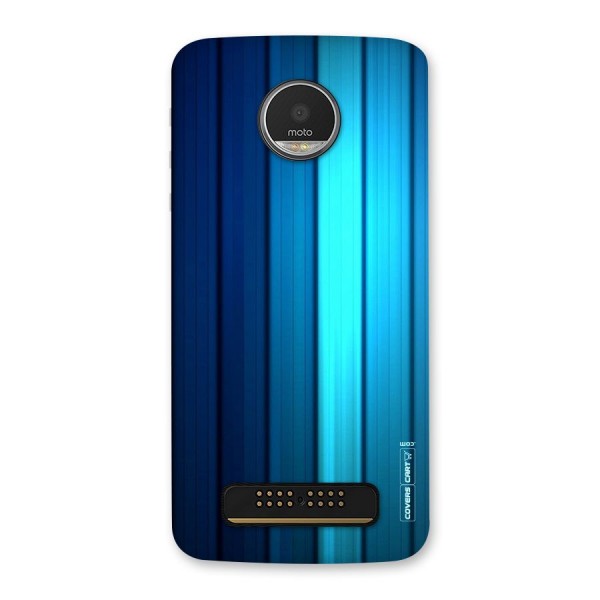 Blue Hues Back Case for Moto Z Play