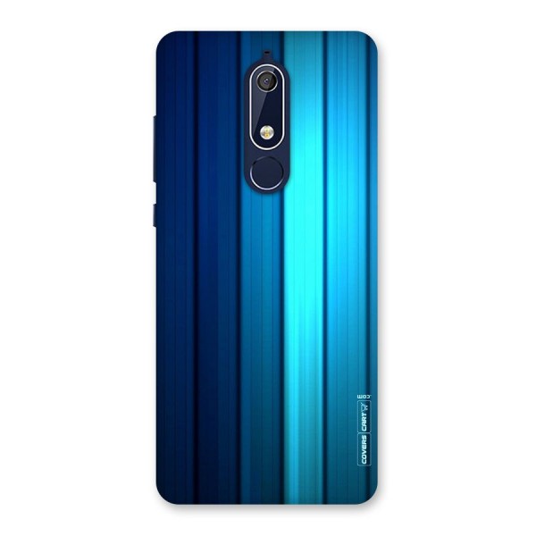 Blue Hues Back Case for Nokia 5.1