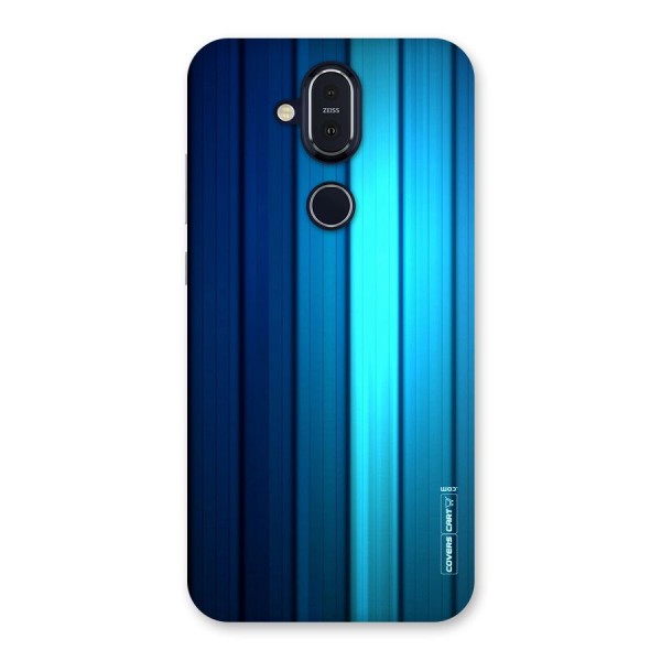 Blue Hues Back Case for Nokia 8.1