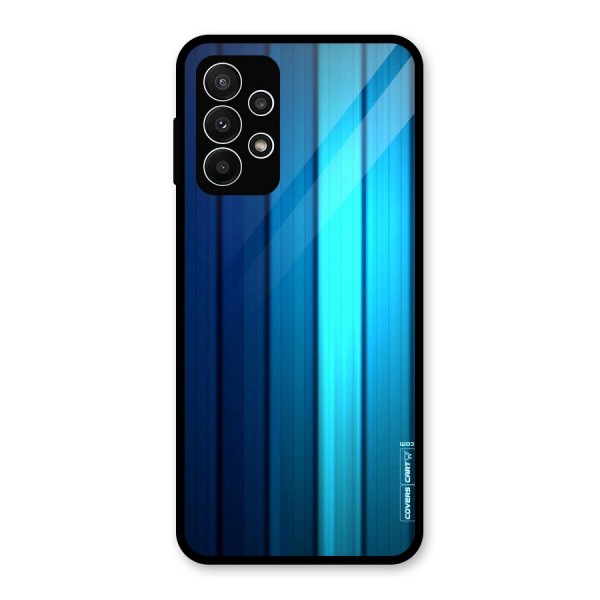 Blue Hues Glass Back Case for Galaxy A23