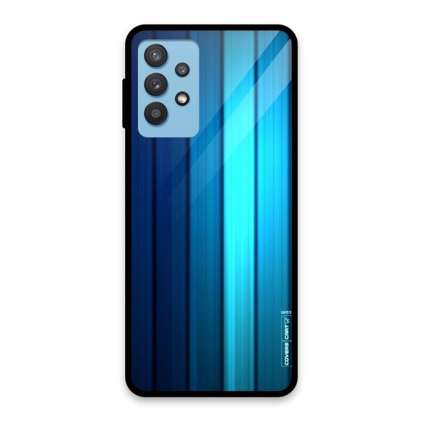 Blue Hues Glass Back Case for Galaxy M32 5G