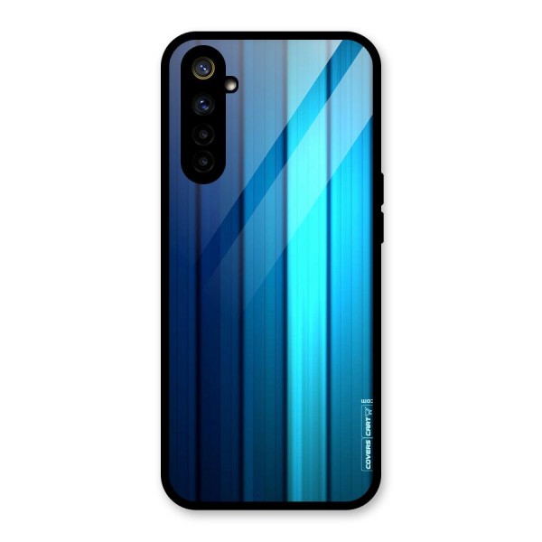 Blue Hues Glass Back Case for Realme 6i