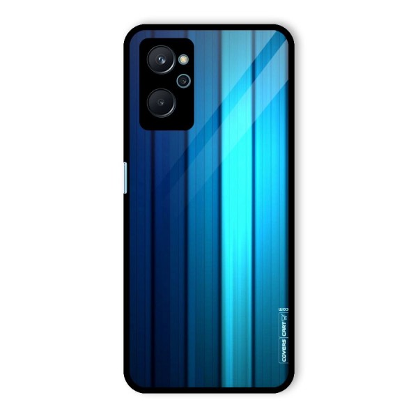 Blue Hues Glass Back Case for Realme 9i