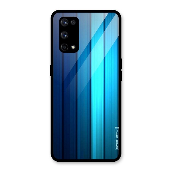 Blue Hues Glass Back Case for Realme X7 Pro