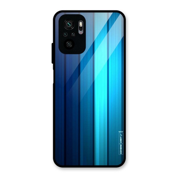 Blue Hues Glass Back Case for Redmi Note 10