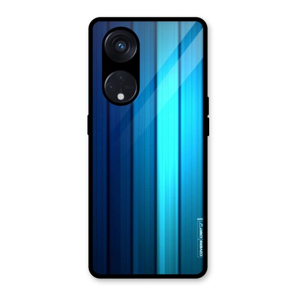 Blue Hues Glass Back Case for Reno8 T 5G