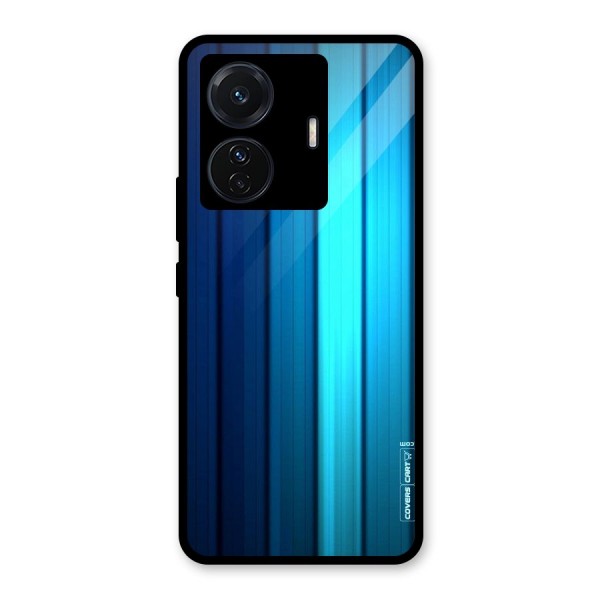 Blue Hues Glass Back Case for Vivo T1 Pro