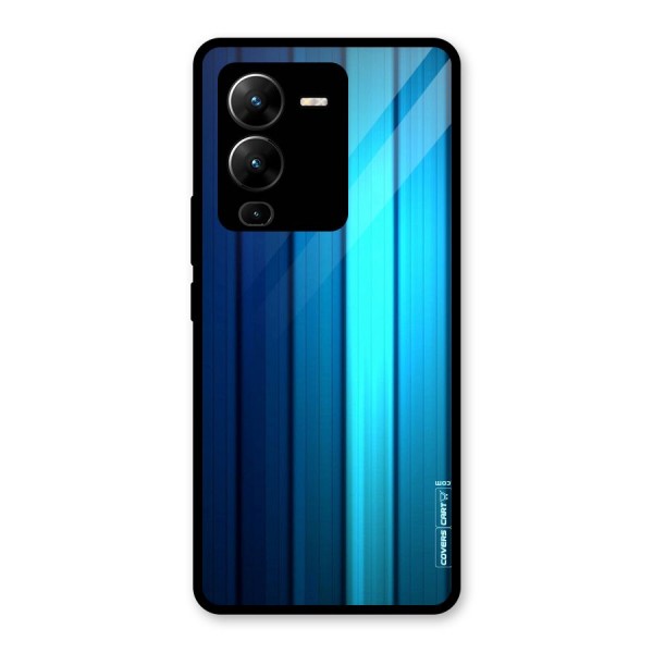 Blue Hues Glass Back Case for Vivo V25 Pro