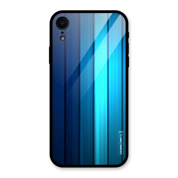 Blue Hues Glass Back Case for XR