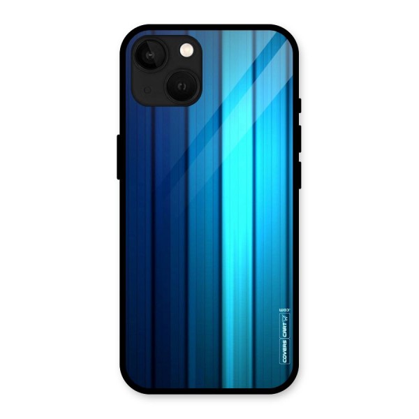 Blue Hues Glass Back Case for iPhone 13