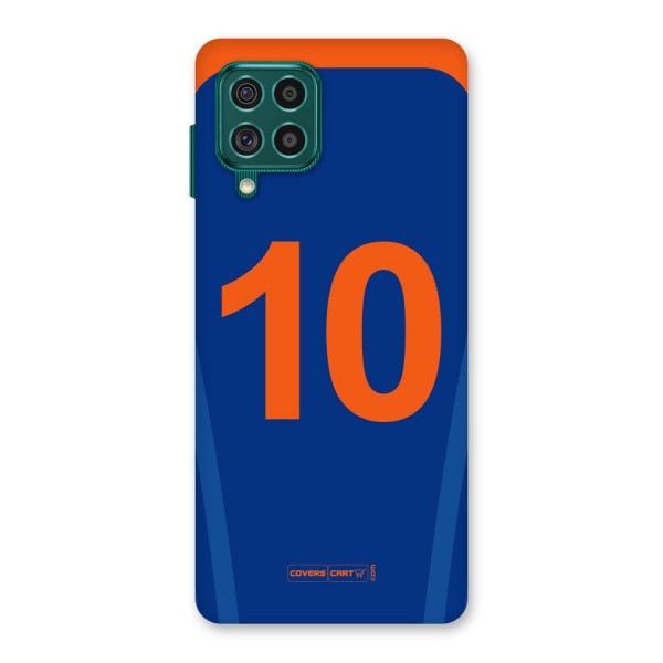 Blue Jersey Back Case for Galaxy F62