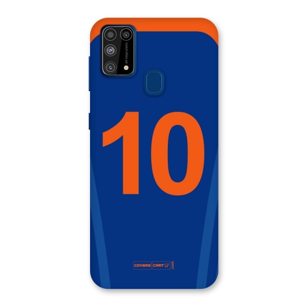 Blue Jersey Back Case for Galaxy M31