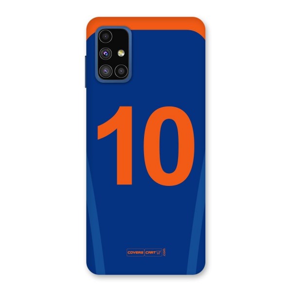 Blue Jersey Back Case for Galaxy M51