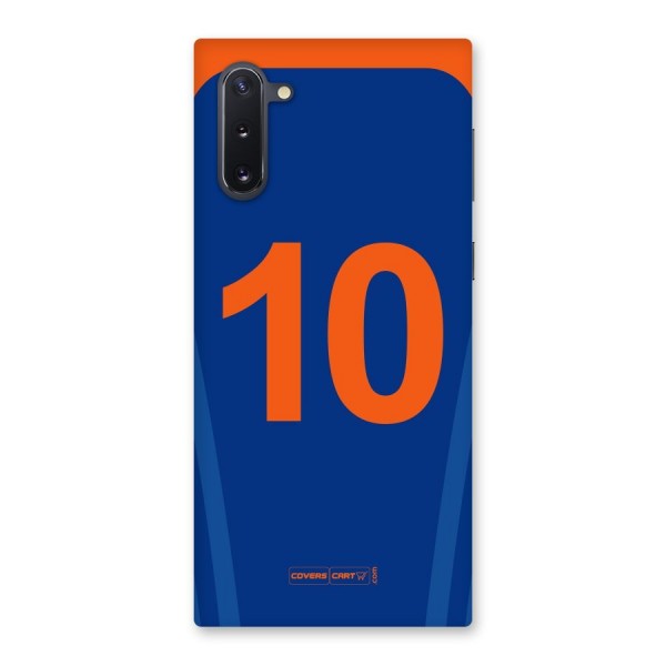 Blue Jersey Back Case for Galaxy Note 10