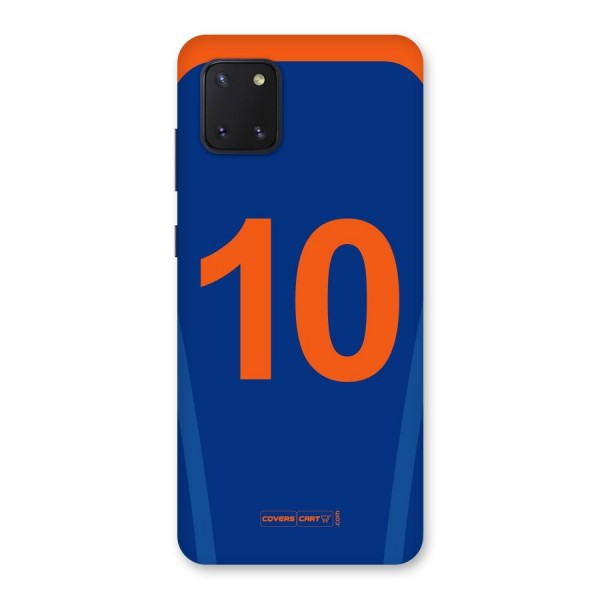 Blue Jersey Back Case for Galaxy Note 10 Lite