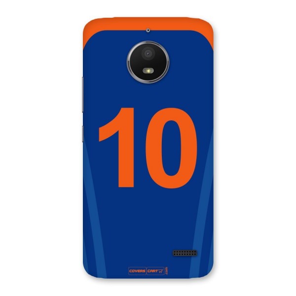 Blue Jersey Back Case for Moto E4