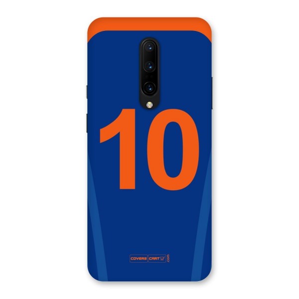 Blue Jersey Back Case for OnePlus 7 Pro