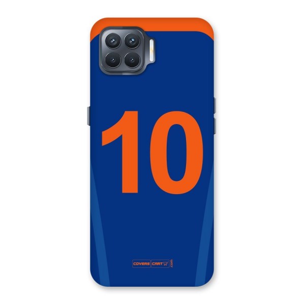 Blue Jersey Back Case for Oppo F17 Pro