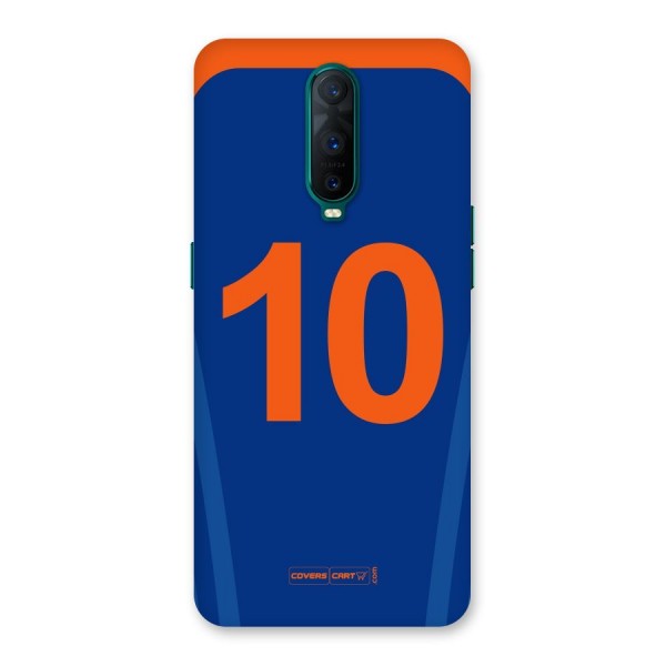 Blue Jersey Back Case for Oppo R17 Pro