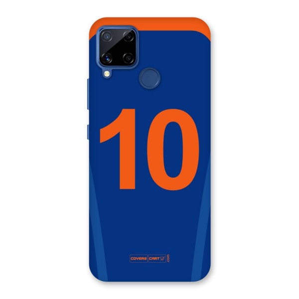 Blue Jersey Back Case for Realme C12